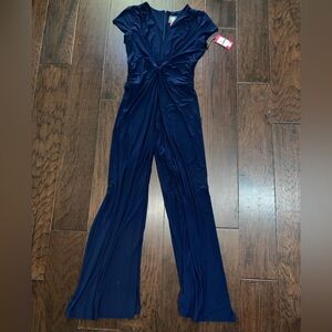 Vince Camuto Large Navy Jumpsuit